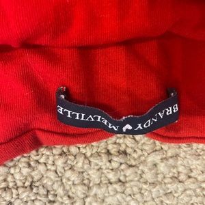 Brandy Melville red tube top